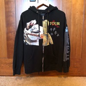 Travis Scott Astroworld Tour Zip-up Hoodie